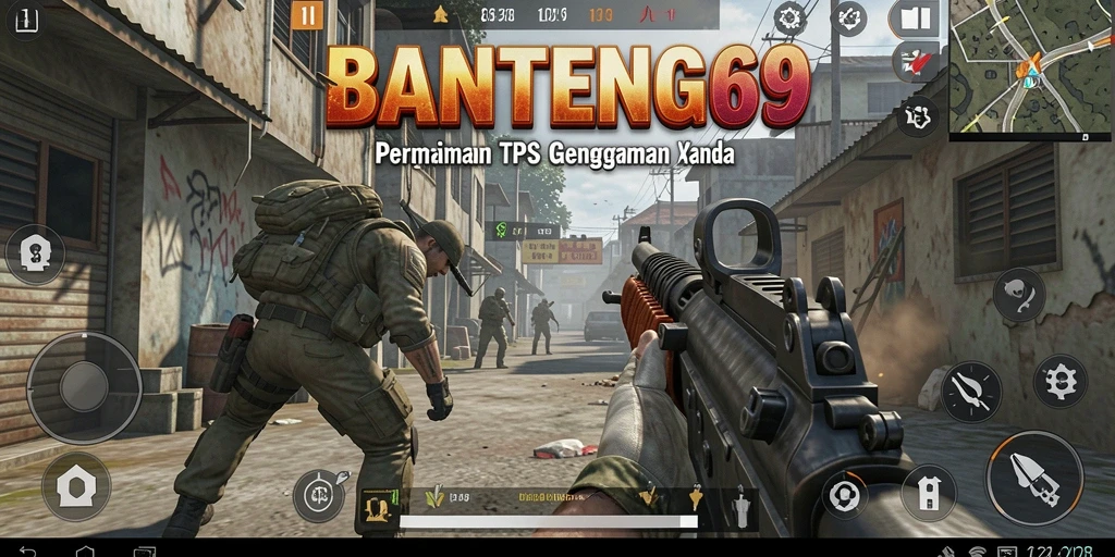 Tampilan gameplay penuh aksi di BANTENG69 dengan grafis menawan.