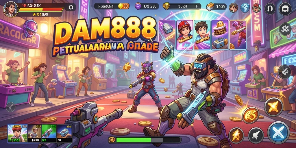 Tampilan gameplay seru dari DAM88 dengan tantangan yang mengasyikkan.