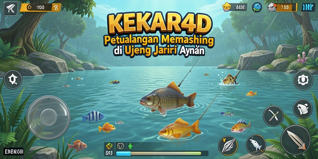 Gameplay seru memancing dalam KEKAR4D.