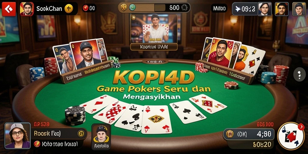 Tampilan gameplay menarik KOPI4D di layar ponsel.