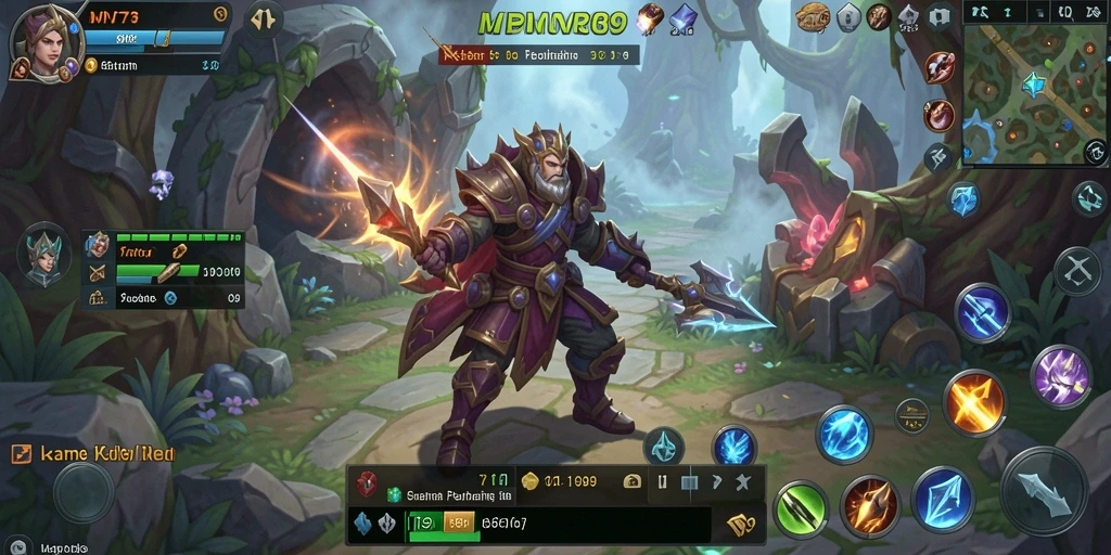Tampilan gameplay seru dari game MMORPG MVP789 penuh petualangan.