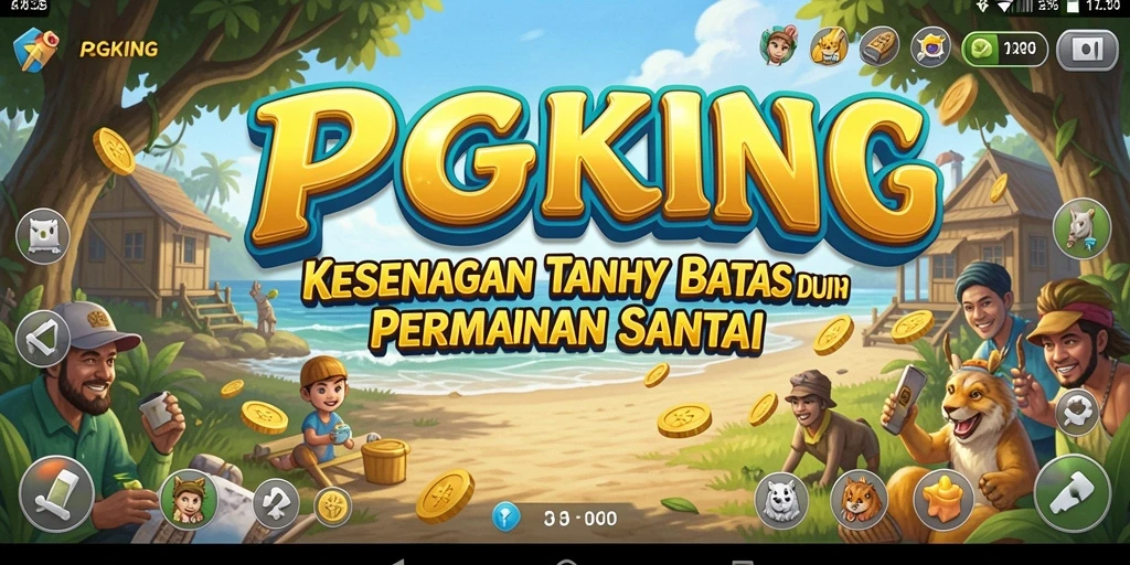 Screenshot PGKING menampilkan keseruan gameplay Casual yang mengasyikkan.