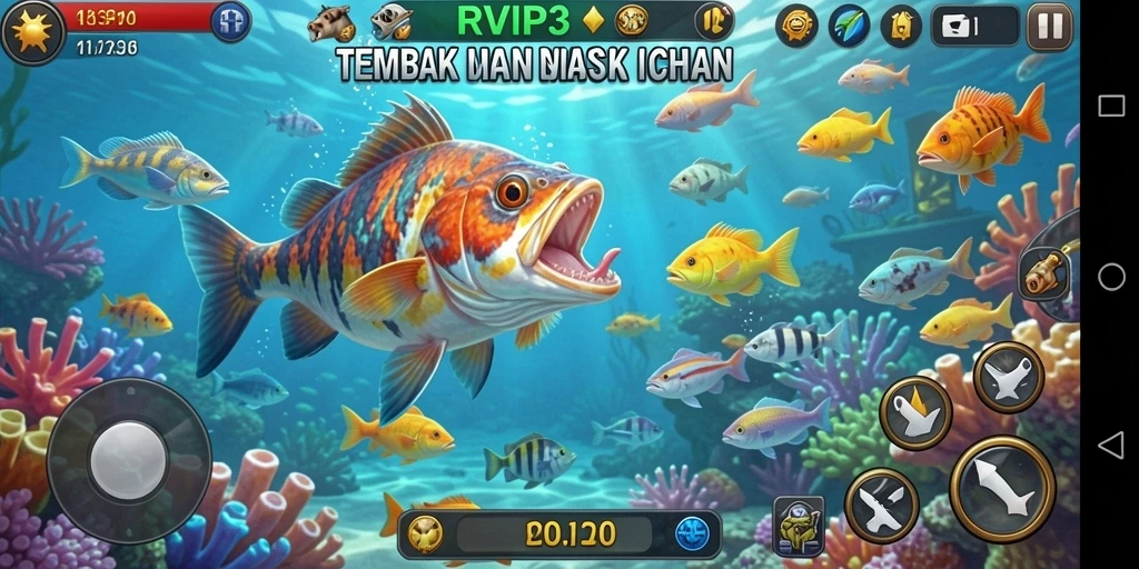 Tampilan gameplay RVIP3 yang seru dan menantang.