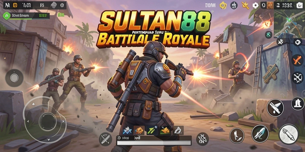 Gameplay mendebarkan dalam SULTAN88 dengan aksi seru Battle Royale.